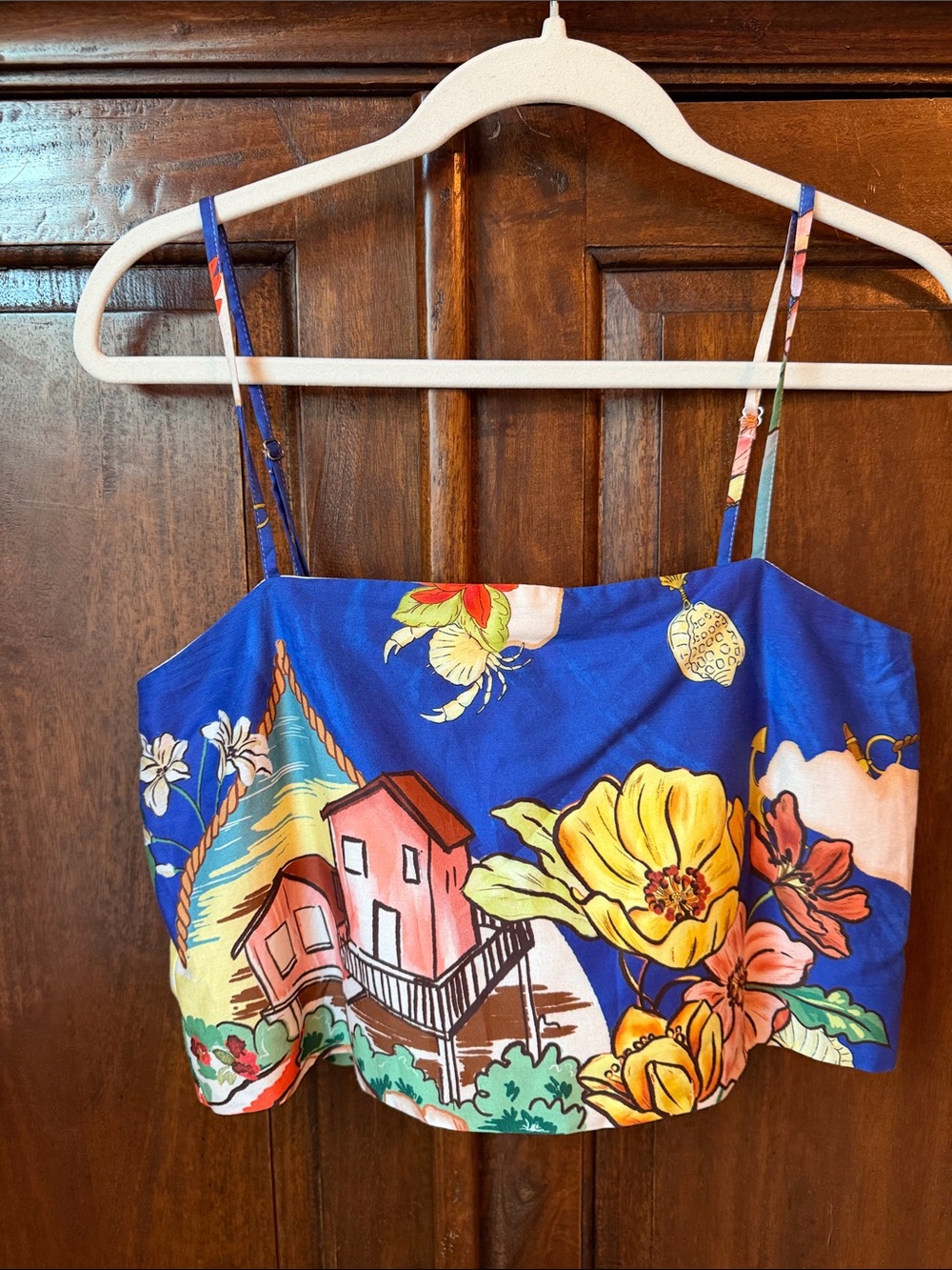 Antonio Melani Callista Ocean Print top - Picture 2 of 12